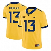 West Virginia Mountaineers 13 Rasul Douglas Yellow College Football Jersey Dzhi,baseball caps,new era cap wholesale,wholesale hats